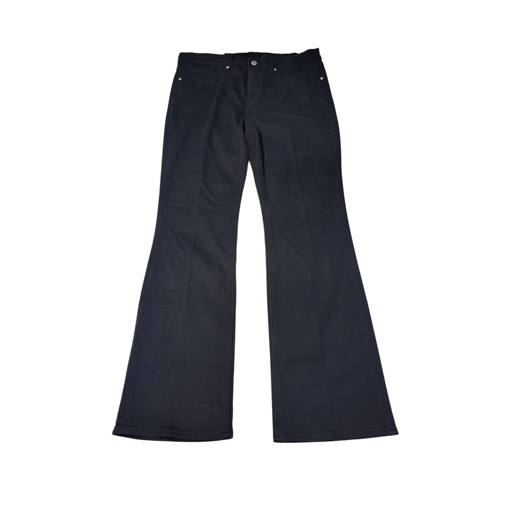 NWT Levis 715 Bootcut Pants Black Mid Rise Stretch Womens 31x30
